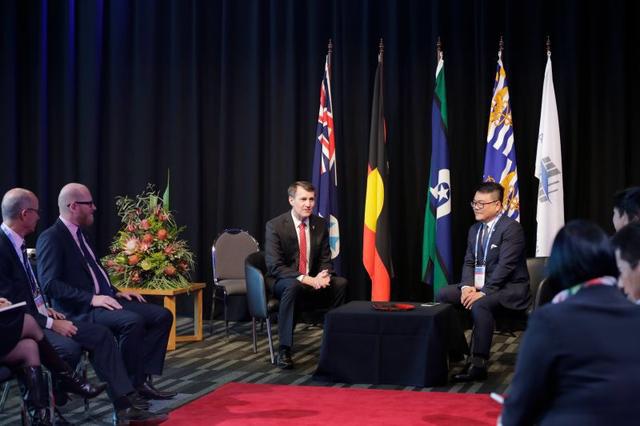 Brisbane Mayor meets delegation of Tencent